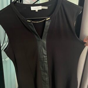 Beautiful black Calvin Klein dress top